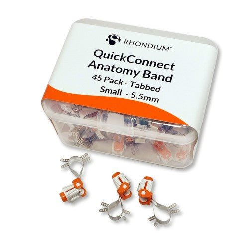 Rhondium Quick Connect Retainerless Tofflemire Matrix Refill Bands - GoldenDent - GoldenDent